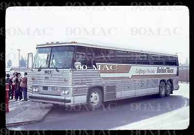 CALIFORNIA-NEVADA GOLDEN TOURS. MCI COACH #805. Original Slide 1979. • $7.99