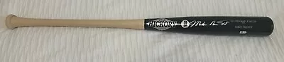 Mike Trout - Michael Nelson Trout Signed Old Hickory Game Model Bat MLB Hologram • $1250