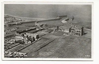 £0.55 • Buy Whitby From The Air - Shows Abbey And St Mary's Church; Unused