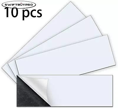 10 Pack 30 Mil Blank Magnetic Car Signs Personalized Decals Cut-to-Size 12*4inch • $22.99