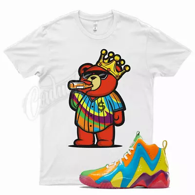 White KING TED Shirt For Kamikaze II Candy Land Green Orange Blue Balvin • $29.99