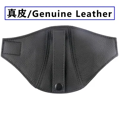 Black&Black Bucket Seat Belt Holder Protector Genuine Leather For BRIDE RECARO • $25