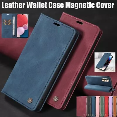 For Samsung A05S A14 A34 A54 A13 A23 A73 A52 A51 Leather Wallet Case Flip Cover • $13.69