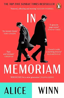 In Memoriam: The TOP FIVE SUNDAY TIMES BESTSELLER By Alice Winn Paperback NEW • £6.79