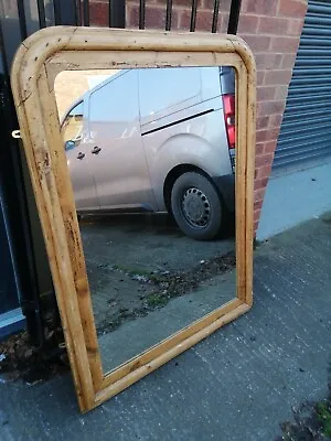 £185 • Buy Large Stripped Oak Mirror.