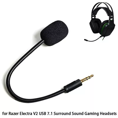 Replacement Aux 3.5mm Mic Microphone For Razer Electra V2 USB 7.1 Headsets • $7.93