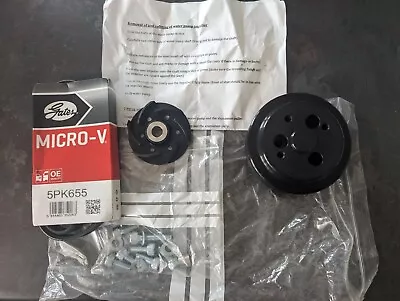 Ford ZETEC Reverse Water Pump Impeller And Pulley Kit For Water Directional... • £120