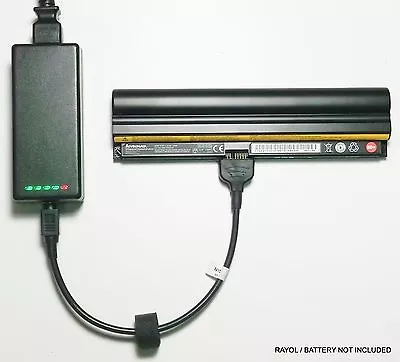 £57.98 • Buy External Laptop Battery Charger For Lenovo ThinkPad X100E X120E, 42T4897 0A36278