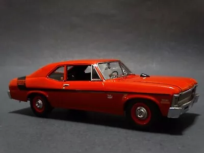 1970 Yenko Lt 1  Chevy Nova Deuce 1:18 Cranberry Red Gmp 18830 Chevrolet Car New • $104.95