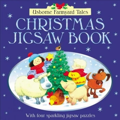 £4.99 • Buy Farmyard Tales Christmas Jigsaw Book By Amery, Heather Hardback Book The Cheap