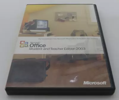 Microsoft Office Student And Teacher Edition 2003 PC Computer Software • $4.99