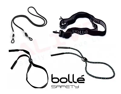 Bolle Safety Glasses Adjustable Cord And Retainer Strap Fit Most Safety Glasses • £3.19