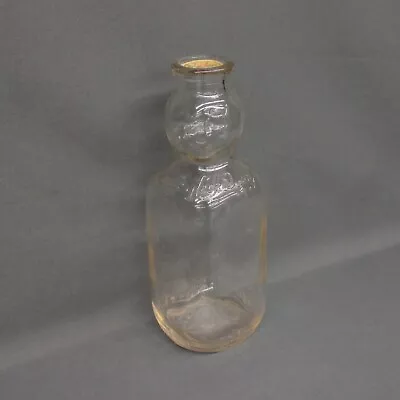 Curles Neck Dairy VA. Embossed Baby Head Top Glass Quart Bottle W/Paper Seal • $12.24