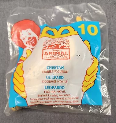 Vtg 1998 McDonald's Happy Meal Toy Disney Animal Kingdom #10 Cheetah Figure NIP • $9.99