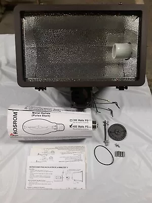 Hubbell Mhs-kp400p8 400w Mh Compact Flood Light • $199
