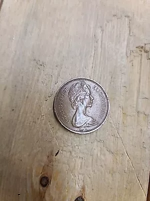  Queen Elizabeth Rare  2 New Pence 1971 Coin • $250