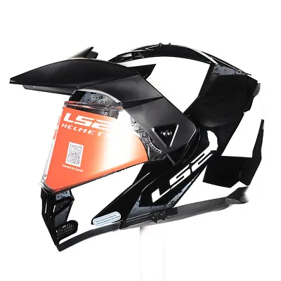 $132.95 • Buy LS2 Helmets Modular Metro V3 Helmet (Sub Black / White - 3X-Large)