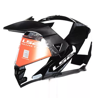 LS2 Helmets Modular Metro V3 Helmet (Sub Black / White - 3X-Large) • $143.99