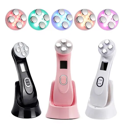 Face Lift -Tighten Beauty Machine EMS Mesotherapy Electroporation RF-LED- Photon • $44