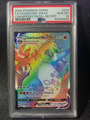 $58.90 • Buy 🌈 Graded Secret Rainbow Rare Pokemon Card - Fast Shipping! Great Gift!