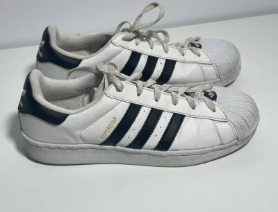 $39.99 • Buy Adidas Superstar Originals Men's Casual Shoes White/Black Design Size 8US 7UK