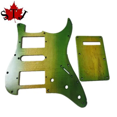Maple Wood STRAT GUITAR HSH Pickguard And Back Caver Backplate • $21.99