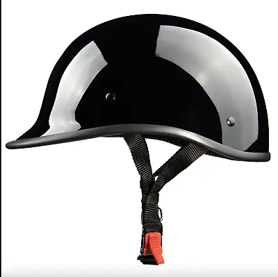 UltraLight & Small DOT Polo Helmet - SOA Inspired Design Matte & Gloss Black • $100