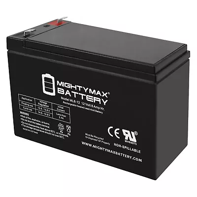 Mighty Max 12V 8Ah SLA Battery Replaces MarCum LX-3TC Ice Fishing Sonar • $21.99