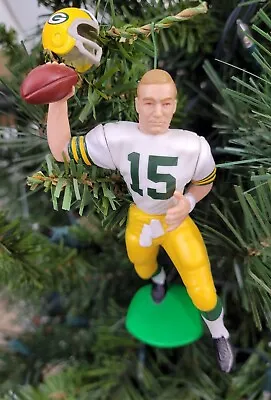 Bart Starr Green Bay Packers Football Xmas NFL Ornament Holiday HOF Coach Jersey • $24.58