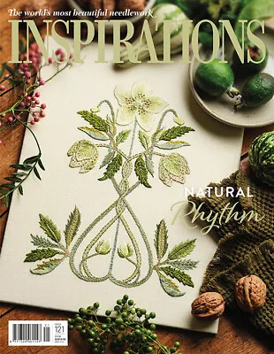 Inspirations Embroidery Magazine: Issue #121 (Feb'24) Inc P&P • £9.99