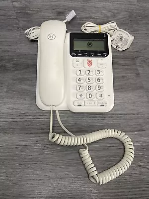 BT Decor 2600 Call Blocking Corded Landline Home Telephone Answer Machine • £15.99