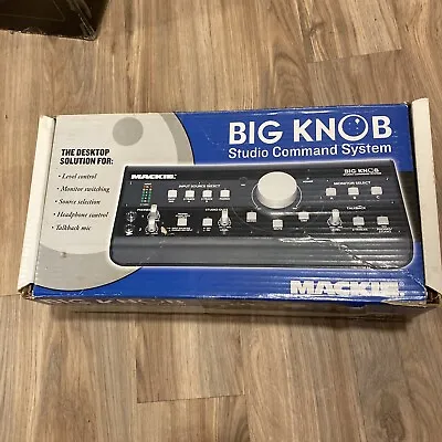 Mackie Big Knob Studio Command System • $150