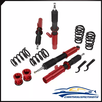 Adjustable Coilovers Suspension  Lowering Kit For Audi A3 8P TT VW MK5 Jetta • $240.99