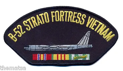B-52 Stratofortress Vietnam Veteran  Embroidered Service Ribbon 6  Patch • $28.99