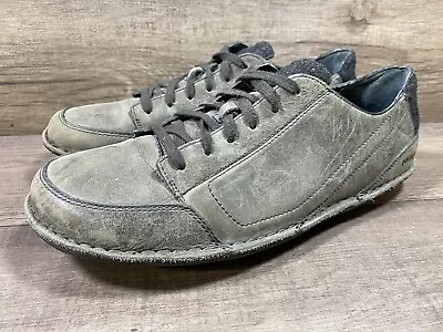 Patagonia Banyan Lace Up Casual Shoes Grey Leather Mens Size 11 • $59