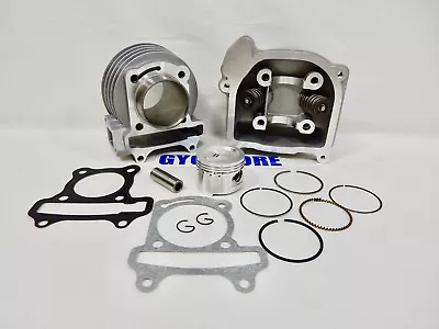 80cc 47mm BIG BORE KIT (#2) FOR SCOOTERS QMB139 MOTORS *69mm VALVES* NON-EGR • $39.47