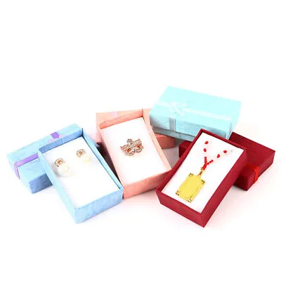 High Quality Jewelery Necklace Earrings Ring Gift Box Classic Storage Packaging • £2.16