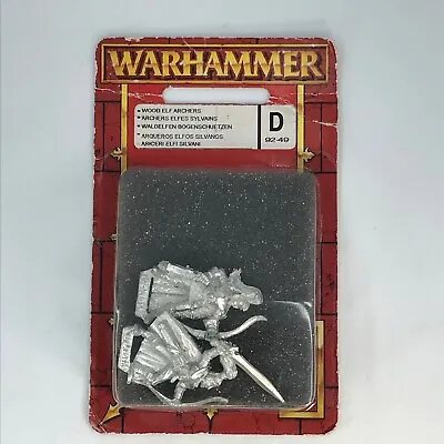 £44.99 • Buy Metal Wood Elf Elves Archers Blister - Warhammer Fantasy C1329