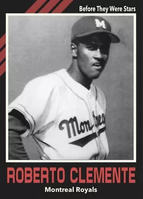 Custom Novelty Card Roberto Clemente Montreal Royals Before They Were Stars  • $9.99