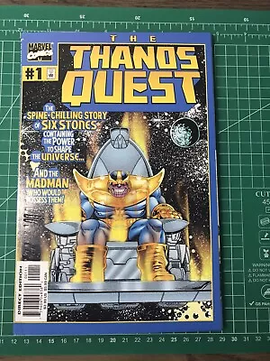 The Thanos Quest #1 1st Print F RARE HTF 2000 Marvel Comics • $5.79