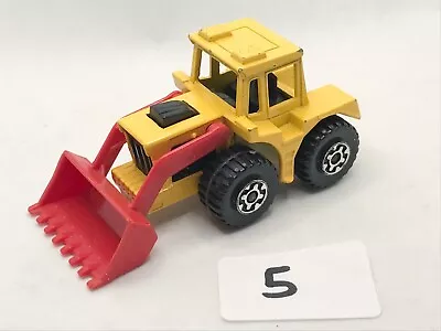 Matchbox Superfast # 29e Tractor Shovel Yellow-orange Diecast Digger 1978 • £12