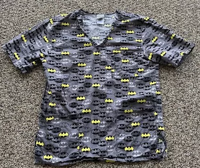 Women‘a Small Batman Scrub Top • $10.99