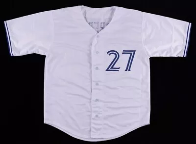 Signed Vladimir Guerrero Jr.  Blue Jays Custom White Jersey Auto JSA Certified • $100