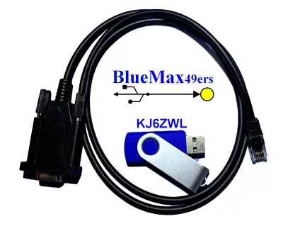 Serial Programming Cable Kenwood TK-805D TK-806D KPG-6D KPG-4 DOS • $31.95