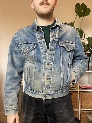 Levi’s Blanket Lined Denim Jacket Vintage 1980’s • £22
