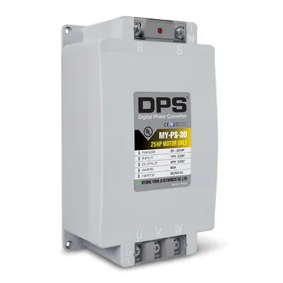 1 Phase To 3 Phase Converter Must Be Only Used On 25HP(18.7kW) 75Amps 200V-240V • $898