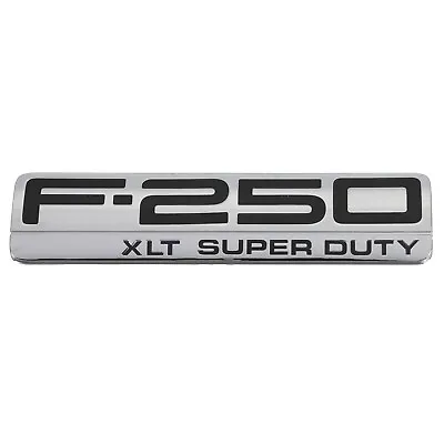 2005-2011 Ford F-250 XLT Super Duty Chrome Fender Emblem OEM 5C3Z-16720-EB New • $24.40