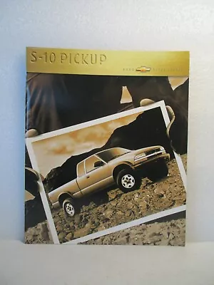 2000 Chevy S-10 Pickup 4x4 Vintage Gas Oil Garage Dealer Brochure Garage Diesel • $8.49