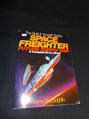 Vintage Space Freighter Future Supply Ship BUILD IT YOURSELF Wayne McLoughlin • $42