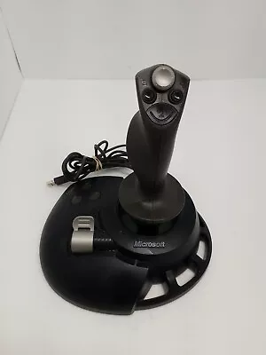 Microsoft SideWinder Precision 2 Joy Stick USB X05-92624 Computer Connection • $14.40